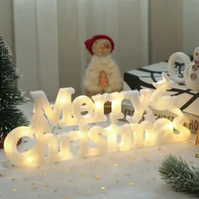 Christmas Decoration Merry Christmas Letter LED Lights Garland Fairy Light String Home Decor New Year 2022
Christmas Decoration Merry Christmas Letter LED Lights Garland Fairy Light String Home Decor New Year 2022