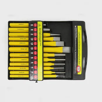 12*High Hardness High Torque Punch Chisel And Pin Set Centre Taper Steel Mechanic Tool Cold Punches Practical
12*High Hardness High Torque Punch Chisel And Pin Set Centre Taper Steel Mechanic Tool Cold Punches Practical