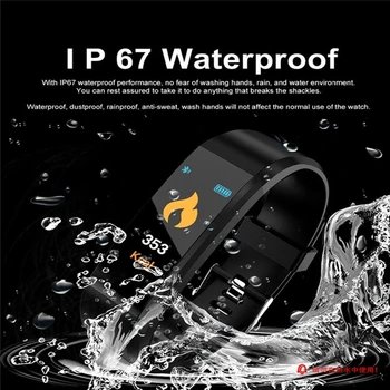 115 Plus Smart Watch Bracelet for Men Women Smart Wristband Fitness Tracker Pressure Sport Watch Heart Rate Monitor Band A2
115 Plus Smart Watch Bracelet for Men Women Smart Wristband Fitness Tracker Pressure Sport Watch Heart Rate Monitor Band A2
