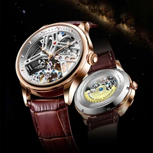 FOXBOX Mens Watches Mechanical Automatic Top Brand Luxury Waterproof Tourbillon Creativity Leather Hollow out Wristwatch relogio
FOXBOX Mens Watches Mechanical Automatic Top Brand Luxury Waterproof Tourbillon Creativity Leather Hollow out Wristwatch relogio