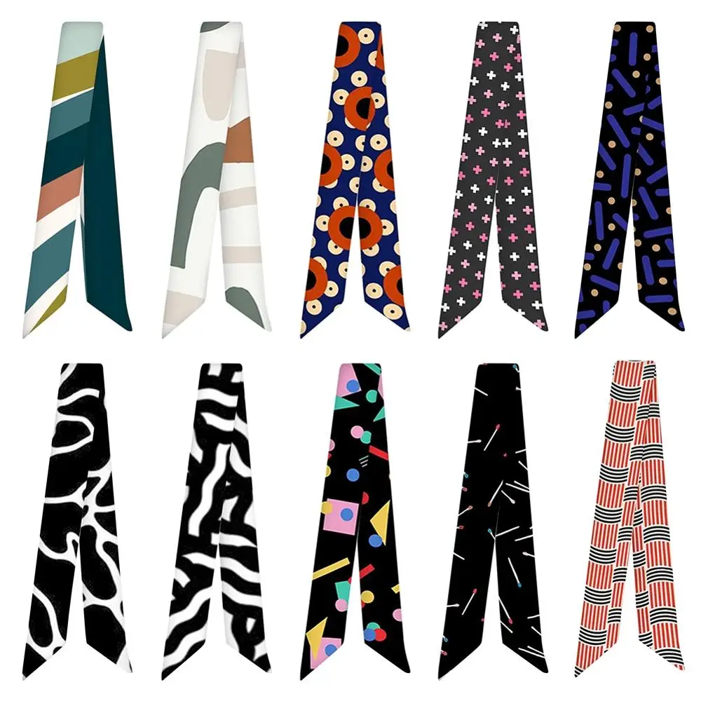 New Small Scarf Polka Dot Floral Printed Multi-function Hand Strapping Ribbon Scarf Fashion Comfortable Chiffon Fabric
New Small Scarf Polka Dot Floral Printed Multi-function Hand Strapping Ribbon Scarf Fashion Comfortable Chiffon Fabric