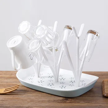 Vanzlife Household cups hanging storage draining rack tea cup tablewear organising shelf tray cup holder cup drying racks
Vanzlife Household cups hanging storage draining rack tea cup tablewear organising shelf tray cup holder cup drying racks