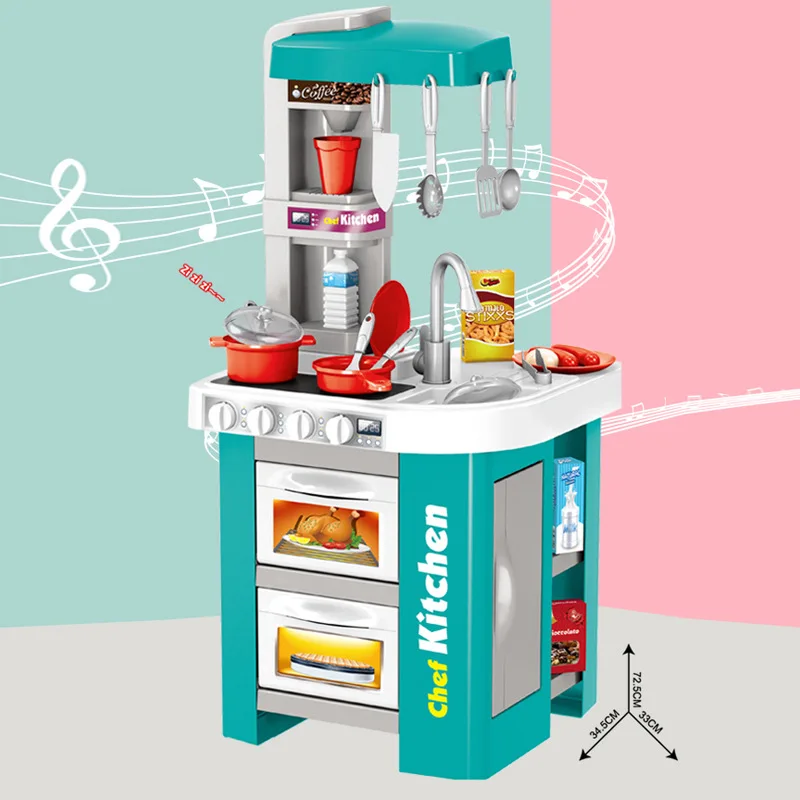Multi-functional Children Plastic Kitchenware Light Voice with Water Extractor Model Kitchen Children Plastic Dining Table
Multi-functional Children Plastic Kitchenware Light Voice with Water Extractor Model Kitchen Children Plastic Dining Table