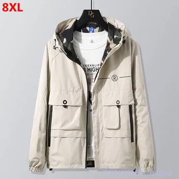 Men's jacket spring autumn tooling jacket men's wild plus size new loose oversized casual gown trend mens coats and jackets
Men's jacket spring autumn tooling jacket men's wild plus size new loose oversized casual gown trend mens coats and jackets