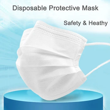 Disposable Mask 3-layer Filtration Face Mouth Masks Non-Woven Breathable Meltblown Cloth Face Masks For Adult
Disposable Mask 3-layer Filtration Face Mouth Masks Non-Woven Breathable Meltblown Cloth Face Masks For Adult