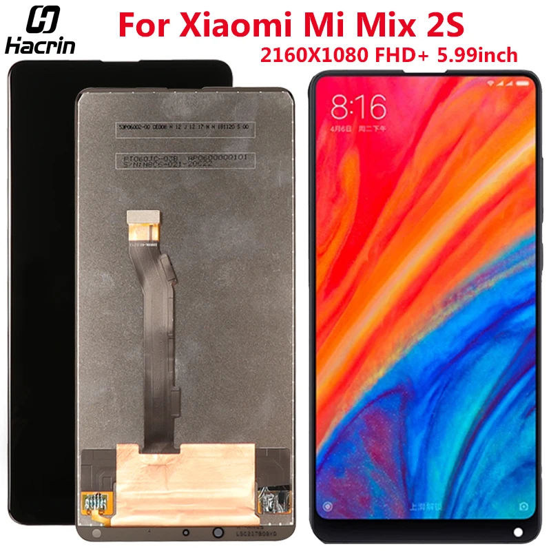 Display For Xiaomi Mi Mix 2S LCD Display Touch Screen Digitizer Assembly Replacement Display For Xiaomi Mi Mix 2S LCD Screen
Display For Xiaomi Mi Mix 2S LCD Display Touch Screen Digitizer Assembly Replacement Display For Xiaomi Mi Mix 2S LCD Screen