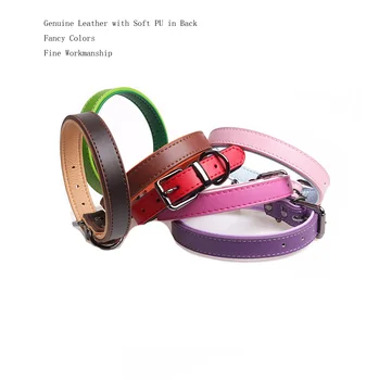 Wholesale Dog Collar Classical Design Pet Dog Basic Collar Genuine Leather with Soft PU Fine Workmanship Quality Can Mix Colors
Wholesale Dog Collar Classical Design Pet Dog Basic Collar Genuine Leather with Soft PU Fine Workmanship Quality Can Mix Colors
