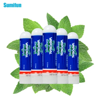 SMF 5Pcs Cooling Nasal Essential Oils Refresh Nose Cold Cool Herbal Ointment 100% Original Thailand Nasal Inhaler
SMF 5Pcs Cooling Nasal Essential Oils Refresh Nose Cold Cool Herbal Ointment 100% Original Thailand Nasal Inhaler