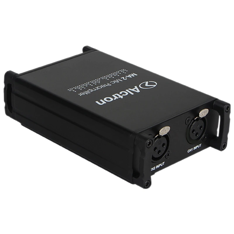 Alctron MA-2 Professional Mic Preamplifier Dual-Channel Mic Amp for Ribbon and Dynamic Microphone
Alctron MA-2 Professional Mic Preamplifier Dual-Channel Mic Amp for Ribbon and Dynamic Microphone
