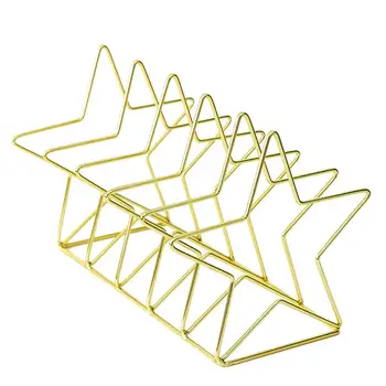 1Pc Simplicity Iron Wrought Bookrack Creative Five-pointed Star Shaped Book Shelf Nordic Style Book Magazine Organizer Holder
1Pc Simplicity Iron Wrought Bookrack Creative Five-pointed Star Shaped Book Shelf Nordic Style Book Magazine Organizer Holder