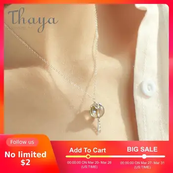 Thaya Original Elf House Design s925 Silver Window Necklace Colorful Crystal Bead Pendant Necklace for Women Classic Jewelry
Thaya Original Elf House Design s925 Silver Window Necklace Colorful Crystal Bead Pendant Necklace for Women Classic Jewelry