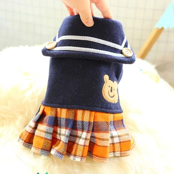 Clothes for Dogs Teddy Chihuahua Autumn Dog Dresses Plaid Princess Cat Skirt XS S M L XL
Clothes for Dogs Teddy Chihuahua Autumn Dog Dresses Plaid Princess Cat Skirt XS S M L XL