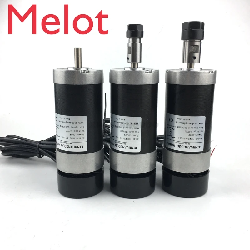 DC 48V 500W Brushless Spindle Motor Engraving Spindle Motor ER11 / ER16 Collet for Mini Lathe CNC Router Machine Tool
DC 48V 500W Brushless Spindle Motor Engraving Spindle Motor ER11 / ER16 Collet for Mini Lathe CNC Router Machine Tool