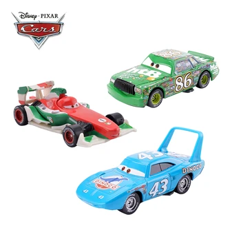 Disney Pixar Cars 3 Cars Lightning McQueen Francesco The King Chick Hicks Mater 1:55 Diecast Metal Alloy Toy Car Model Kids Gift 
Disney Pixar Cars 3 Cars Lightning McQueen Francesco The King Chick Hicks Mater 1:55 Diecast Metal Alloy Toy Car Model Kids Gift