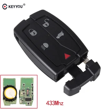 KEYYOU For Land Rover Freelander 2 Smart Remote control Car Key 433 Mhz Case 5 Button With Small Uncut Blade Fob Key Cover
KEYYOU For Land Rover Freelander 2 Smart Remote control Car Key 433 Mhz Case 5 Button With Small Uncut Blade Fob Key Cover
