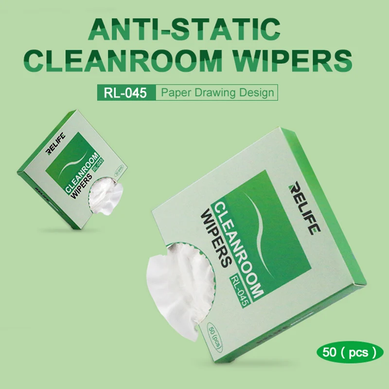 Electronic Anti Static Clean Cloth Cleanroom Wiper LCD Screen Dust Removing Cameras Lens Cleaning Mobile Phone Repair Tools
Electronic Anti Static Clean Cloth Cleanroom Wiper LCD Screen Dust Removing Cameras Lens Cleaning Mobile Phone Repair Tools