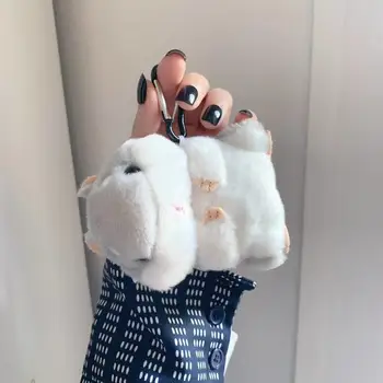 Cute gray hamster plush doll for Apple Airpods 2 case fun fluffy cartoon earphone case charging case for Airpod silicone case 
Cute gray hamster plush doll for Apple Airpods 2 case fun fluffy cartoon earphone case charging case for Airpod silicone case