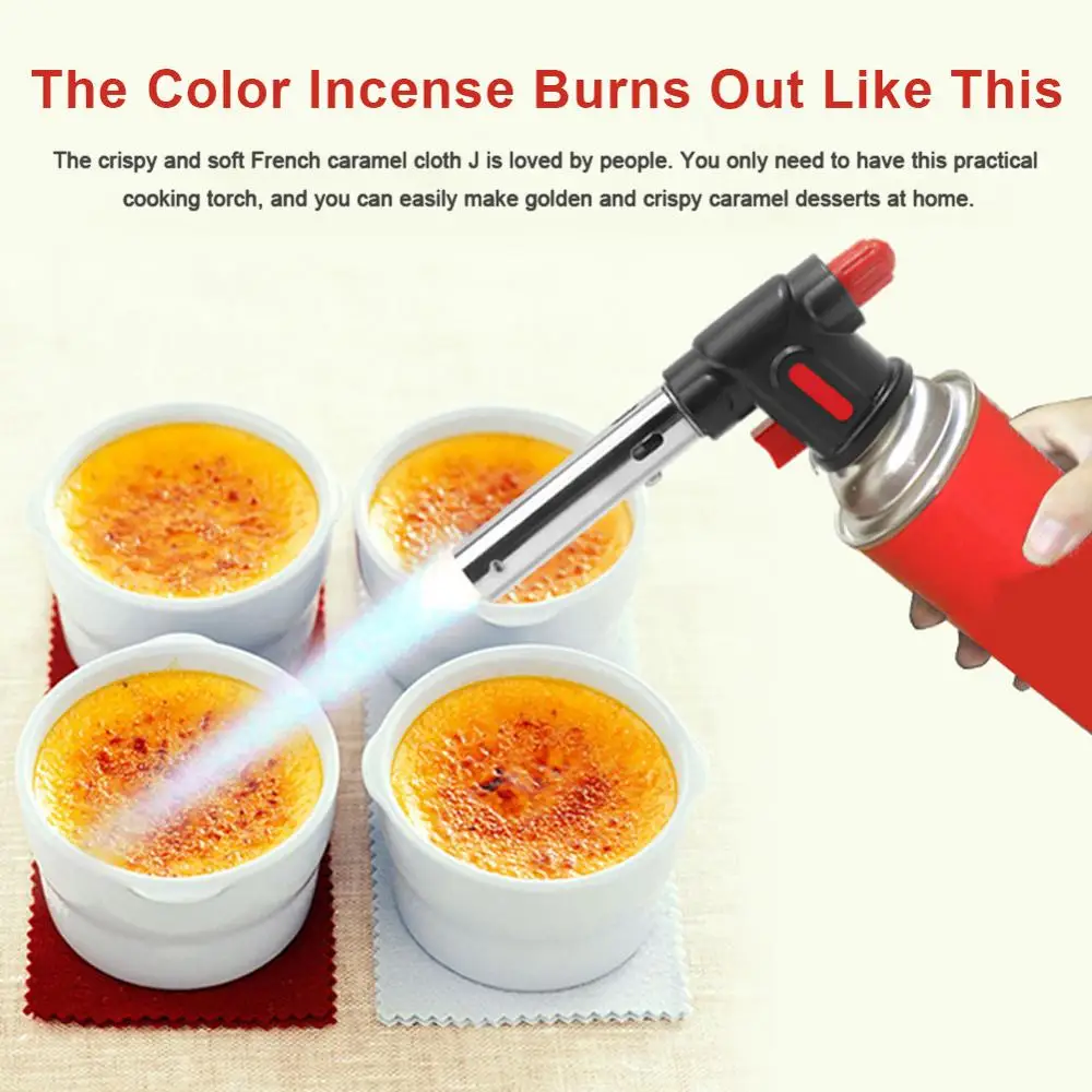 Cooking Soldering Butane Gas Torch Flame Gun Auto Ignition Blow Jet Welding Burning Iron Heating for outdoor BBQ
Cooking Soldering Butane Gas Torch Flame Gun Auto Ignition Blow Jet Welding Burning Iron Heating for outdoor BBQ