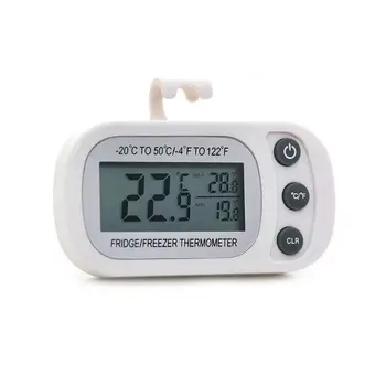 Digital Waterproof Refrigerator Thermometer LCD Display Freezer Temperature Recorder
Digital Waterproof Refrigerator Thermometer LCD Display Freezer Temperature Recorder