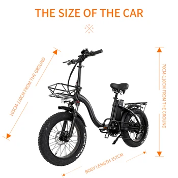 CMACEWHEEL 20 Inch Variable Speed E-bike 48V/15Ah 750W WithStrong Power - Black Germany
CMACEWHEEL 20 Inch Variable Speed E-bike 48V/15Ah 750W WithStrong Power - Black Germany