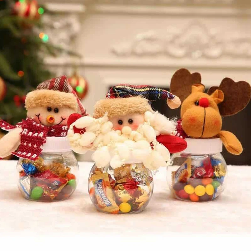 Christmas Santa Claus Candy Jar Children Kids Candy Storage Bottle Bag Christmas Sweet Box Gift Chocolate Candy Boxes
Christmas Santa Claus Candy Jar Children Kids Candy Storage Bottle Bag Christmas Sweet Box Gift Chocolate Candy Boxes