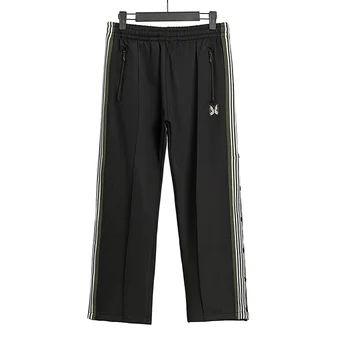 2020 Spring New Needles Side Button Sweatpants Men Butterfly Embroidery Track Pants Joggers Loose Men Trousers
2020 Spring New Needles Side Button Sweatpants Men Butterfly Embroidery Track Pants Joggers Loose Men Trousers