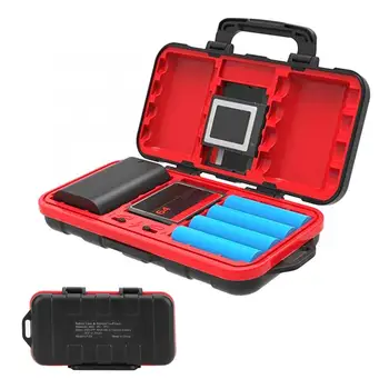 power bank diy Drop Resistant Waterproof Camera Battery Memory Card Storage Box for NP-FW50 NP-FZ100 LP-E6 LP-E8 EN-EL15 Box
power bank diy Drop Resistant Waterproof Camera Battery Memory Card Storage Box for NP-FW50 NP-FZ100 LP-E6 LP-E8 EN-EL15 Box