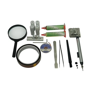 BGA Kit 47Pcs Reballing Fixture Solder Balls Flux Paste for PS3/XBOX360/WII Game Console Chips Repair
BGA Kit 47Pcs Reballing Fixture Solder Balls Flux Paste for PS3/XBOX360/WII Game Console Chips Repair