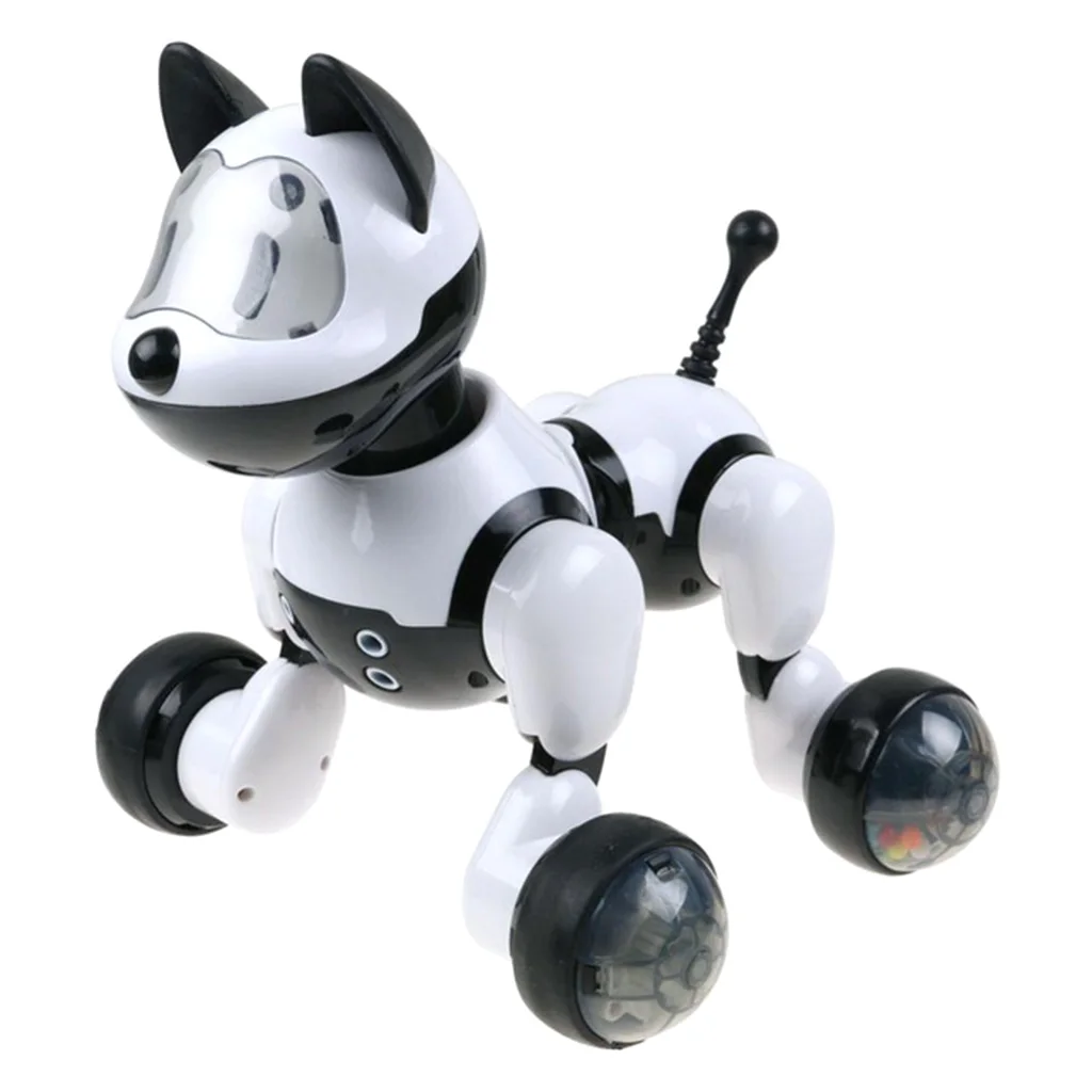 Electronic Family Pet - Interactive Intelligent Puppy Dog/ Kitty Cat Funny Voice Recognition Robot Toy For Kids