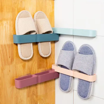 Wall-mounted Spin Shoe Hanger Simple Creative Bathroom Slippers Rack Doorway Toilet Slipper Storage Space Saving Hanging Drain
Wall-mounted Spin Shoe Hanger Simple Creative Bathroom Slippers Rack Doorway Toilet Slipper Storage Space Saving Hanging Drain
