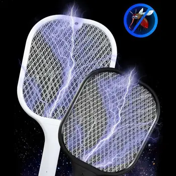 3000V Electric Insect Racket Swatter Zapper USB 1200mAh Kill Fly Rechargeable Network 3 Killer Swatter Mosquito Bug Zapper W0V4
3000V Electric Insect Racket Swatter Zapper USB 1200mAh Kill Fly Rechargeable Network 3 Killer Swatter Mosquito Bug Zapper W0V4
