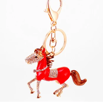 Crystal Red Horse Key Chain Pendant Crafts Ornament Runing Horse Key Ring Car Keychain Figurines Accessories Hanging Gifts
Crystal Red Horse Key Chain Pendant Crafts Ornament Runing Horse Key Ring Car Keychain Figurines Accessories Hanging Gifts