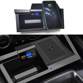 Car wireless charger for Mazda CX5 CX-5 2017 2018 2019 10w QI wireless phone charger charging plate center console storage box
Car wireless charger for Mazda CX5 CX-5 2017 2018 2019 10w QI wireless phone charger charging plate center console storage box