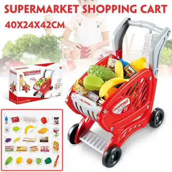 25PCS/Set Kids Shopping Cart with Drink Food Egg Fruit Vegetables Pretend To Play Children Kids Educational Toy Gift for Kids 
25PCS/Set Kids Shopping Cart with Drink Food Egg Fruit Vegetables Pretend To Play Children Kids Educational Toy Gift for Kids