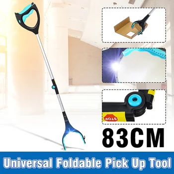 Portable Pick Up Tool Reacher Grabber Foldable Long Trash Clamps 33" inch With Gripper Lock Trash Stick
Portable Pick Up Tool Reacher Grabber Foldable Long Trash Clamps 33" inch With Gripper Lock Trash Stick