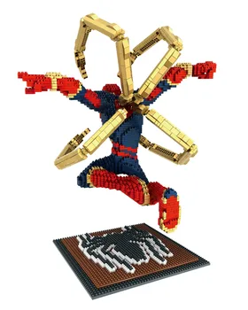 PZX8831-4 3280pcs Marvel Spiderman Building Block Model For Children Educational Toy Gifts
PZX8831-4 3280pcs Marvel Spiderman Building Block Model For Children Educational Toy Gifts