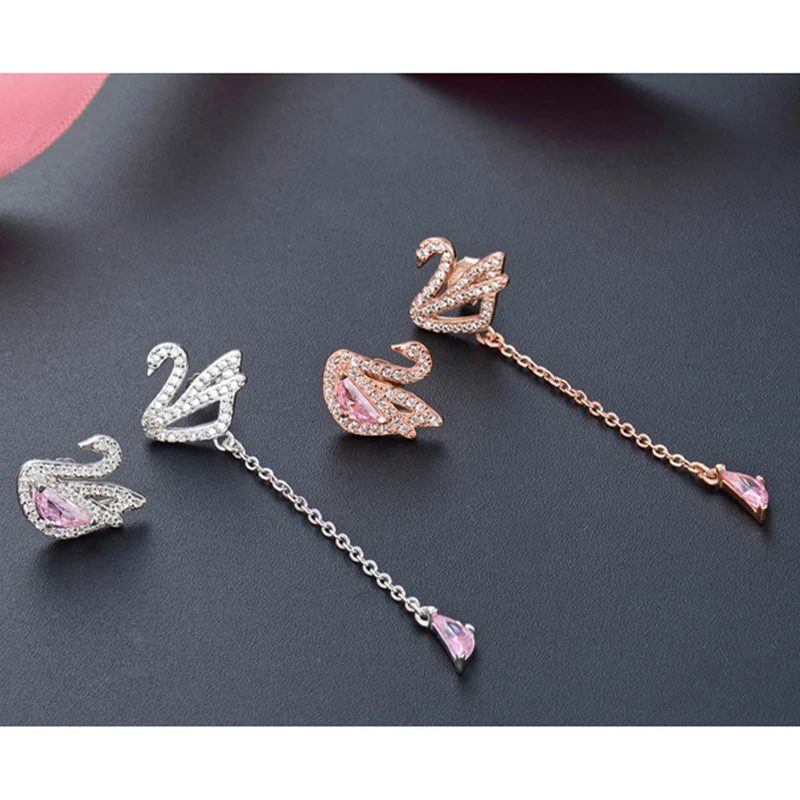 Dangle Earrings 925 Sterling Silver New Fashion Designer Jewelry Silver Rhinestone Imitation Pearl for Women Gift
Dangle Earrings 925 Sterling Silver New Fashion Designer Jewelry Silver Rhinestone Imitation Pearl for Women Gift