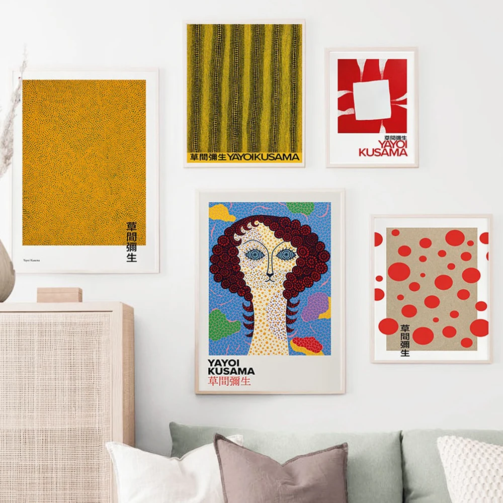 Abstract Pumpkin Dot Yayoi Kusama Vintage Wall Art Canvas Painting Nordic Posters And Prints Wall Pictures For Living Room Decor
Abstract Pumpkin Dot Yayoi Kusama Vintage Wall Art Canvas Painting Nordic Posters And Prints Wall Pictures For Living Room Decor