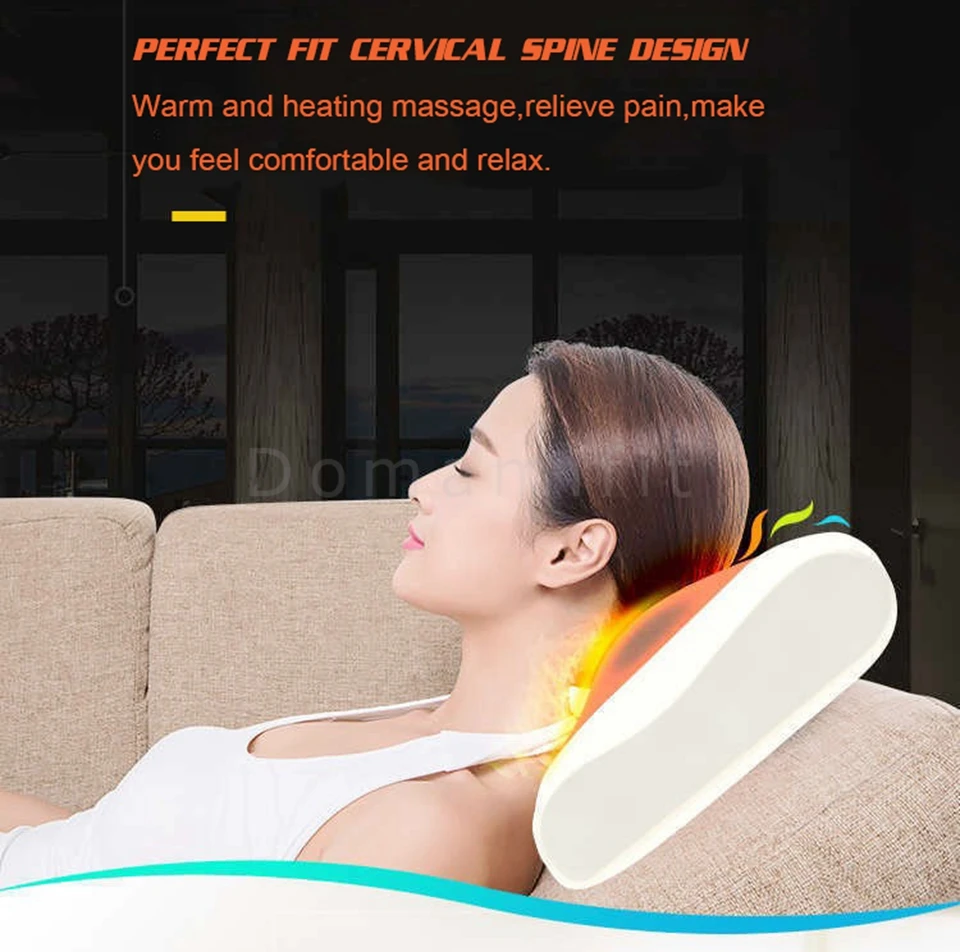 Infrared Neck Shoulder Back Body Electric Shiatsu Heating Massage Pillow For Relaxation 6 Infrared Neck Shoulder Back Body Electric Shiatsu Heating Massage Pillow For Relaxation 6