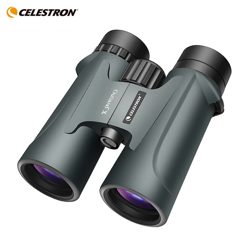 

Celestron Outland X 8x42 10X42 greenBinoculars Waterproof & Fogproof Binoculars for Adults Multi-Coated Optics and BaK-4 Prisms