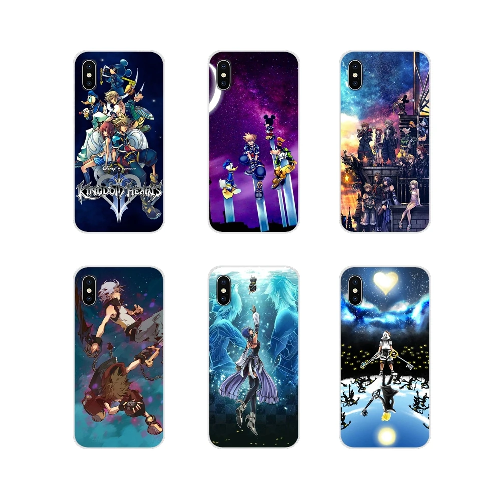 Для Xiaomi Redmi Note 3 4 5 6 7 8 Pro Mi Max Mix 2 2S Pocophone F1 Anime Kingdom Hearts аксессуары чехлы для телефонов