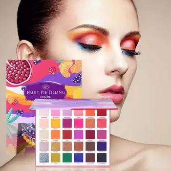30Colors Fruit Pie Eyeshadow Palette Makeup Kit Vibrant Bright Glitter Macaron Shimmer Matte Shades Pigment Eyeshadow Tray
30Colors Fruit Pie Eyeshadow Palette Makeup Kit Vibrant Bright Glitter Macaron Shimmer Matte Shades Pigment Eyeshadow Tray