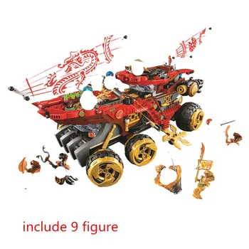 New Ninjagoed Land Bounty Truck Building Blocks Kits Bricks Classic Movie Ninja Model Kids Toys For Children Gift
New Ninjagoed Land Bounty Truck Building Blocks Kits Bricks Classic Movie Ninja Model Kids Toys For Children Gift