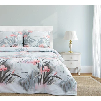 Bed linen "Ethel" 2 bd. Cranes 175x215 cm, 200x220 cm, 70x70 cm - 2 pieces, 100% cotton, coarse calico
Bed linen "Ethel" 2 bd. Cranes 175x215 cm, 200x220 cm, 70x70 cm - 2 pieces, 100% cotton, coarse calico