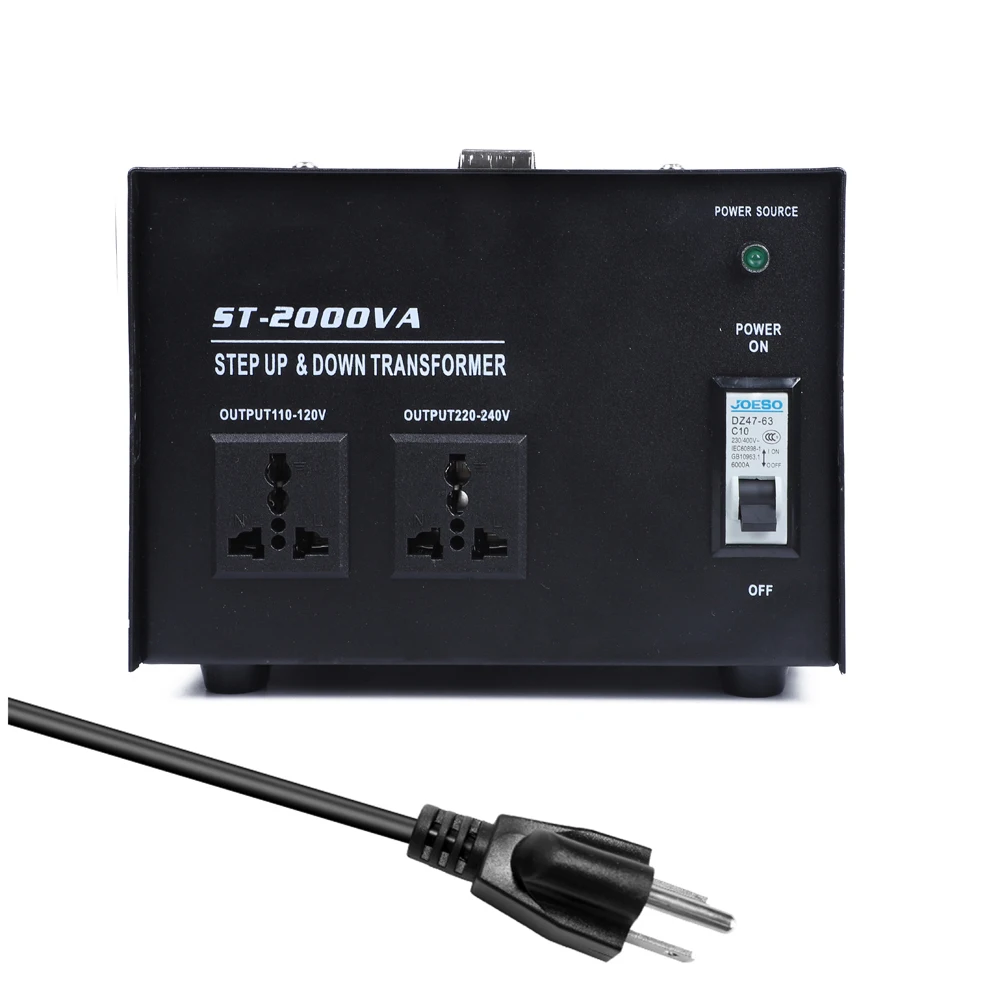 Intelligent Efficient Step Up Down Power Transformer 2000W Home-use 100V-220V Household Electrical Appliance Voltage Converter
Intelligent Efficient Step Up Down Power Transformer 2000W Home-use 100V-220V Household Electrical Appliance Voltage Converter