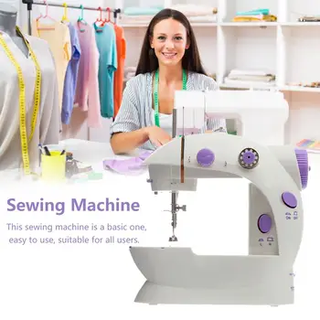 Mini Electric Handheld Sewing Machine Dual Speed Adjustment with Light Foot AC100-240V Double Threads Pendal Sewing Machine
Mini Electric Handheld Sewing Machine Dual Speed Adjustment with Light Foot AC100-240V Double Threads Pendal Sewing Machine