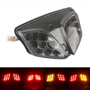 Motorcycle Smoke LED Tail Brake Light with Integrated Turn Signals Indicators for Suzuki 2008-2013 GSXR 600 750/2008-2013 GSXR 1
Motorcycle Smoke LED Tail Brake Light with Integrated Turn Signals Indicators for Suzuki 2008-2013 GSXR 600 750/2008-2013 GSXR 1
