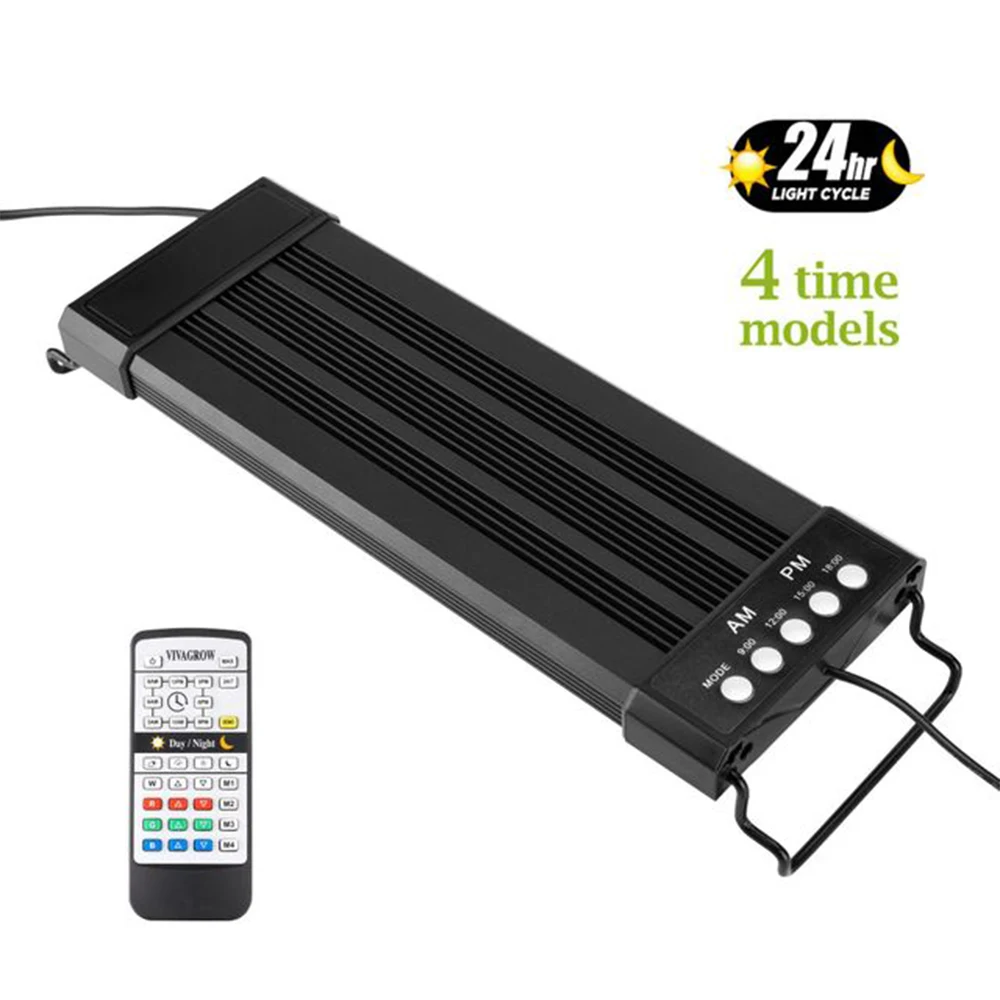 Aquarium Fish Tank Lighting Bracket Lamp Fish Tank Light For Aquarium 40A/60A Multi-mode LED Light With Controller
Aquarium Fish Tank Lighting Bracket Lamp Fish Tank Light For Aquarium 40A/60A Multi-mode LED Light With Controller