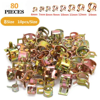 Strong Spring Clip Hose Clamps Fittings For Holding Fuel/Vacuum/Water Hose 80PCS Cooling Hoses & Clamps
Strong Spring Clip Hose Clamps Fittings For Holding Fuel/Vacuum/Water Hose 80PCS Cooling Hoses & Clamps
