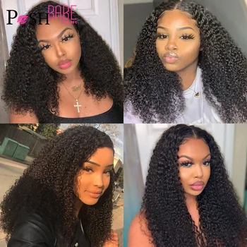 Brazilian Kinky Curly Human Hair Wigs 8 - 26 inch Remy 13X6 Lace Front Human Hair Wigs Transparent Pre Plucked Lace Frontal Wig
Brazilian Kinky Curly Human Hair Wigs 8 - 26 inch Remy 13X6 Lace Front Human Hair Wigs Transparent Pre Plucked Lace Frontal Wig